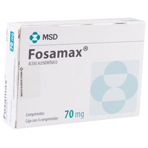 Fosamax 70 Mg 4 Cpr Alendronato, Vitamina D 4 Pz