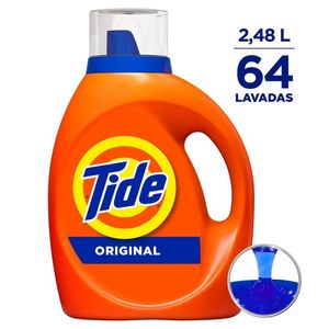 Detergente Líquido Tide Original 2.48 L