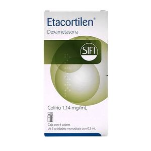 Etacortilen 1.14 Mg 4 Sobres Dexametasona 4 Pz