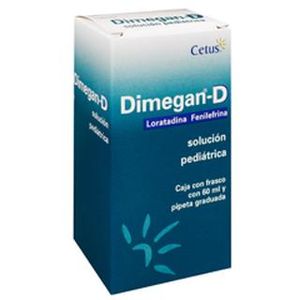 Dimegan-D 0.5/2mg Ped Sol 60 Ml