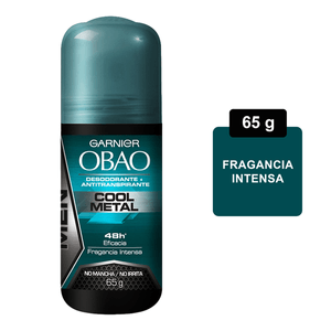 Garnier Obao Desodorante Hombre Cool Metal 65 g