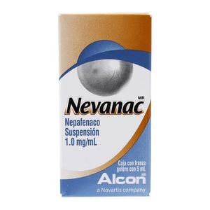 Alcon Nevanac 1 mg/ml Oftálmico En Gotas 5 ml Alcon Nevanac  1 mg/ml Oftálmico En Gotas  5 ml