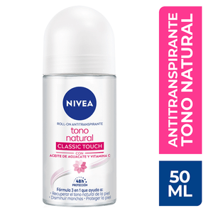 NIVEA Desodorante Aclarante Aclarado Natural Classic 50 ml