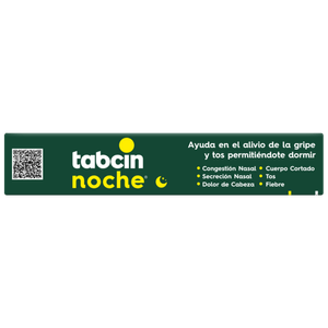 Bayer Tabcin Noche Antigripal 250 Mg con 12 pz