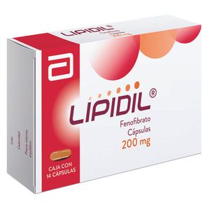 Lipidil 200 Mg Capsulas 14 Pz