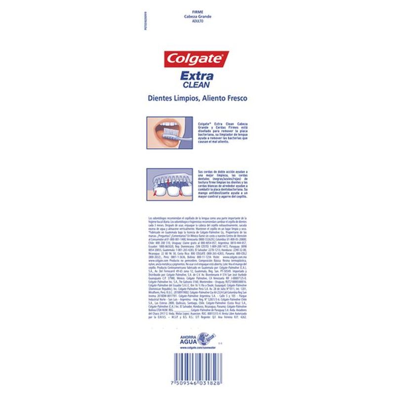 Cepillo Dental Colgate® Extra Clean Cerdas Firmes