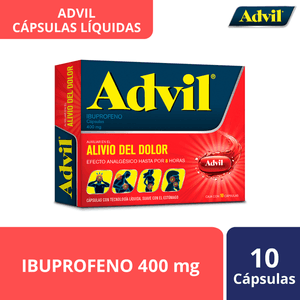 Advil Analgesico 400 Mg con 10 pz