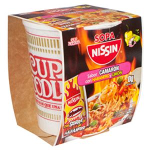 Nissin Sopa Camaron Habanero Y Limon 64 g