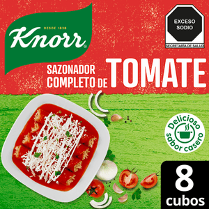 Sazonador Knorr Tomate 8 cubos de 10.5 g