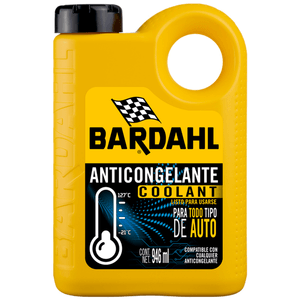 Bardahl Anticongelante Coolant Para Todo Tipo de Auto 1 L