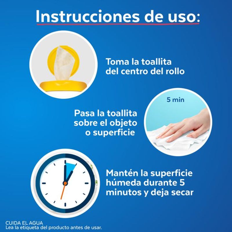 5 BENEFICIOS DE UTILIZAR TOALLITAS DESINFECTANTES