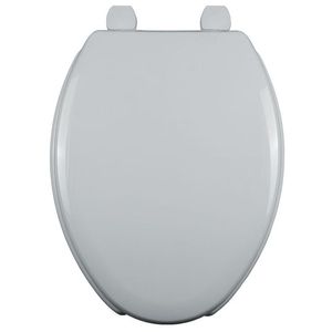 Asiento de Baño Plastico, Larga, Blanca 2 Kg