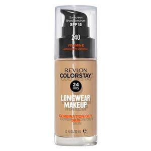 Maquillaje Líquido Revlon Colorstay Make Up Piel Mixta a Gasa Tono Medium Beige 30 ml