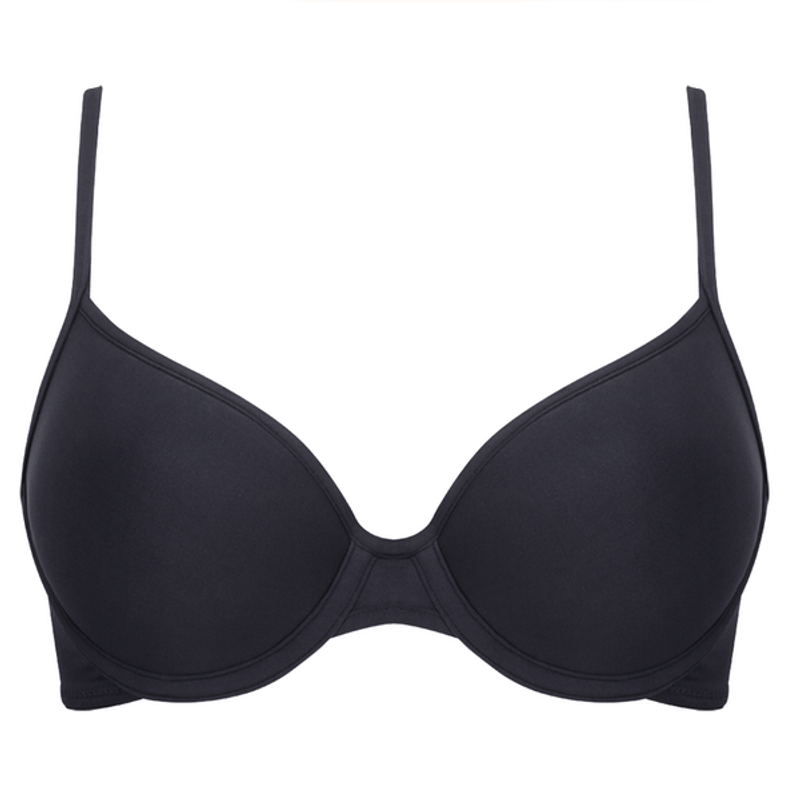 Brasier Ilusión Microfibra Negro Talla 34B