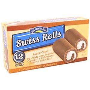 HCF Swiss Rolls Pastelito 6 pz Swiss Rolls Pastelito 6 Pz