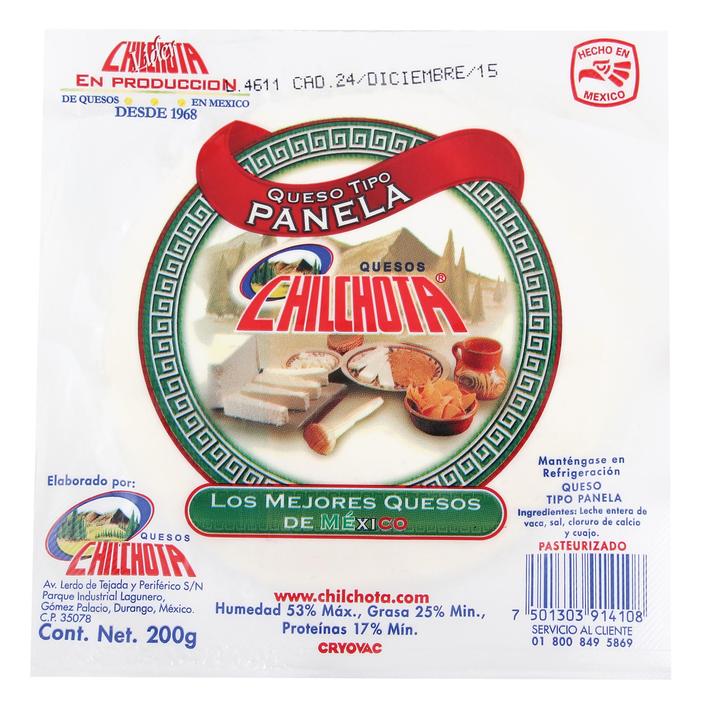 Chilchota Queso Panela 200 G - Mi Tienda Del Ahorro