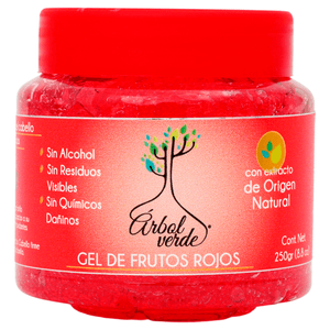 Arbol Verde Gel Frutos Rojos 250 g