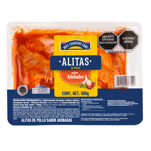 HCF Ala de Pollo Adobada 0.5 kg