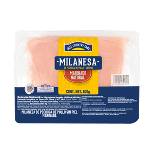 HCF Milanesa de Pollo Marinado Natural 0.5 kg