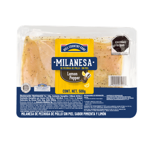 HCF Milanesa de Pollo Lemon Pepper 0.5 kg