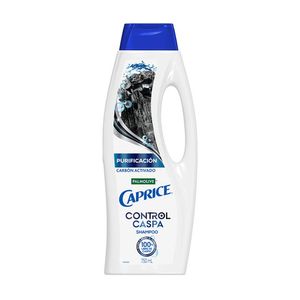 Shampoo Caprice Control Caspa Purificación Carbón Activado 750 ml