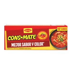 Concentrado de Tomate Maggi Consomate 12 Cubos 126 g