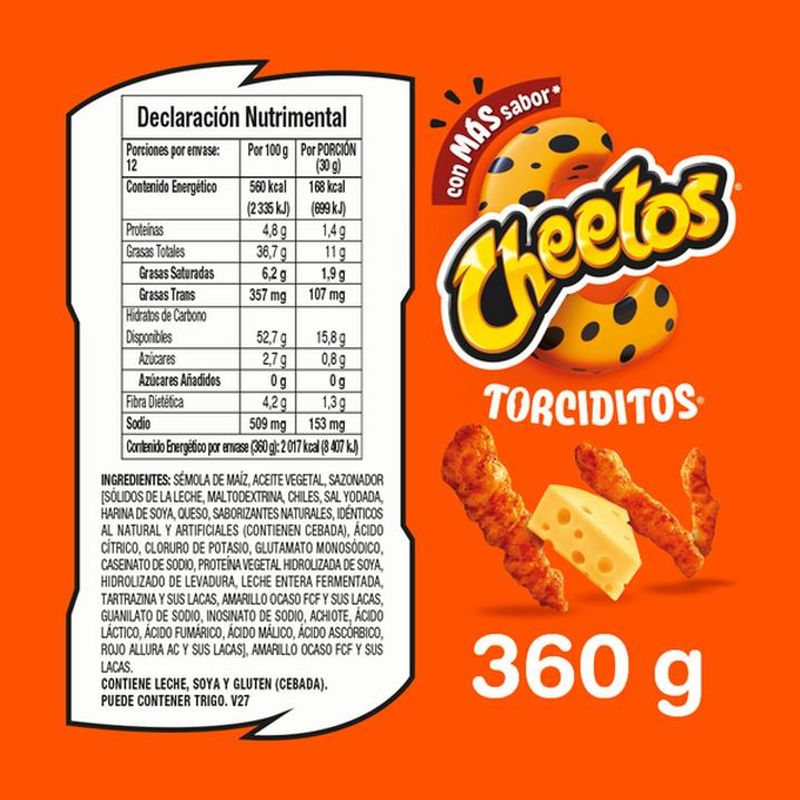 Cheetos Poffs sabor queso 270 g