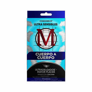 Condones M Preservativos Bi Multi-O con 18 pz