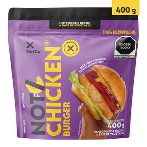 Hamburguesa Hecha a Base de Vegetales 400 g