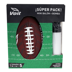 Pack Balon Americano No.5 con Bomba 8 1 Pz