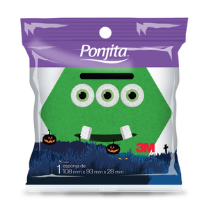 Esponja Infantil Monstruos 1 Pz