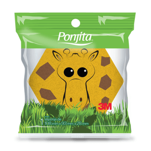 Esponja Infantil Animales 1 Pz