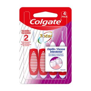 Colgate Total 12 Cepillo Interdental con 4 pz