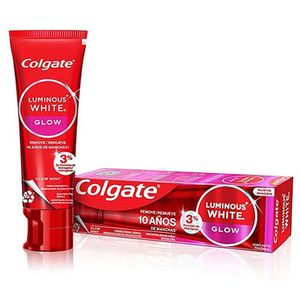 Pasta Dental Blanqueadora Colgate Luminous White Glow Mint con Peróxido de Hidrógeno 70 g