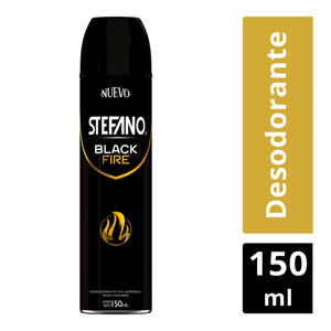 Desodorante Aerosol Black Fire 150 Ml