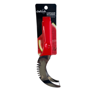 Cortador de Sandía Chefstyle Rojo 25*3.3*2.6 Cm 1 Pz