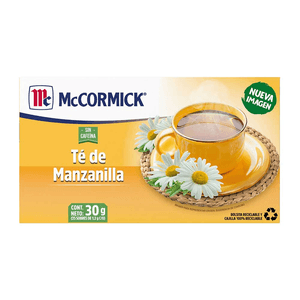 McCormick Té Manzanilla 25 pz