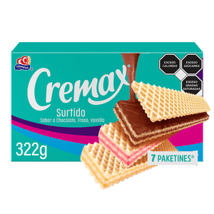 Galletas Cremax 7 paketines 322 g