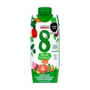 Herdez Jugo de 8 Verduras Original 330 ml