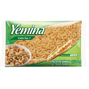 Yemina Sopa de Codo Liso No. 1 500 g