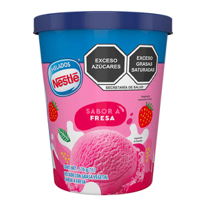 Nestle Helado Sabor Fresa 1 L