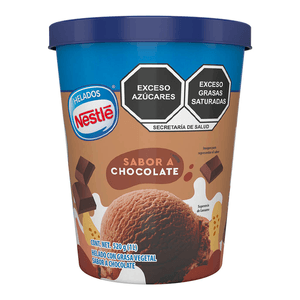 Nestle Helado Sabor Chocolate 1 L