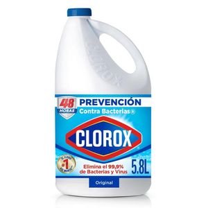 Clorox Blanqueador triple acción original 5,8 L