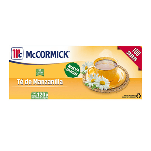 McCormick Té Manzanilla 100 pz