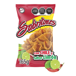 Sabritones con Chile Y Limón 160 g