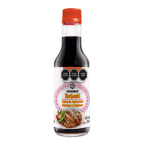 Kikkoman Salsa de Soya Teriyaki para marinar 296 ml