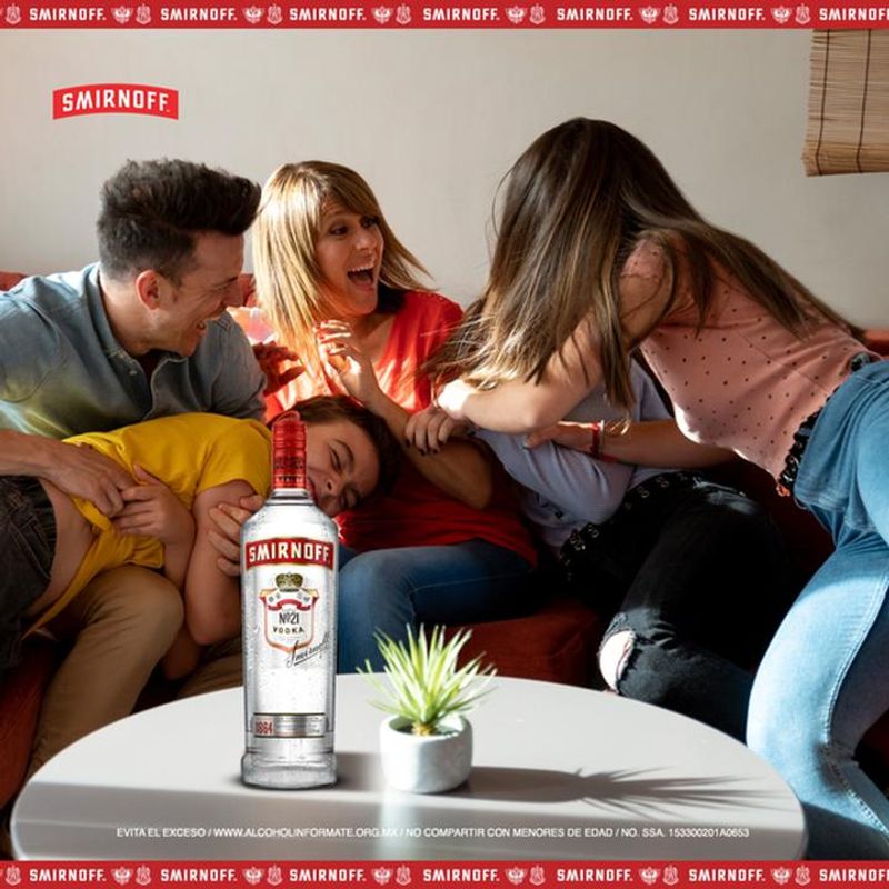 Smirnoff Vodka Original 750 ml - H-E-B México