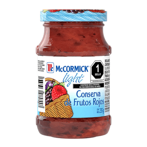 McCormick Conserva de Frutos Rojos Light 235 g