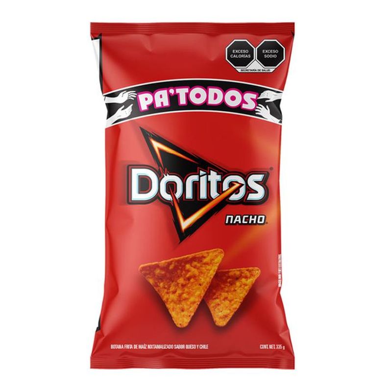 Sabritas Doritos Nacho con Queso Y Sabor Chile 370 g - H-E-B México