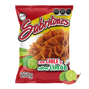 Sabritones con Chile Y Sabor Limón 240 g